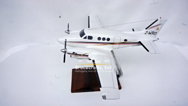 Model of Beechcraft King Air C90 with detailed craftsmanship.